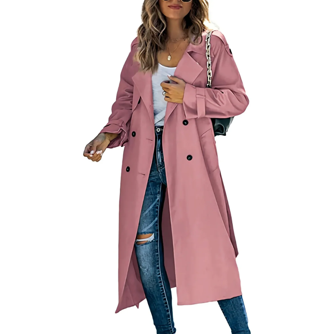 Meghan | Trench Longue Pour Femme | Imperméable