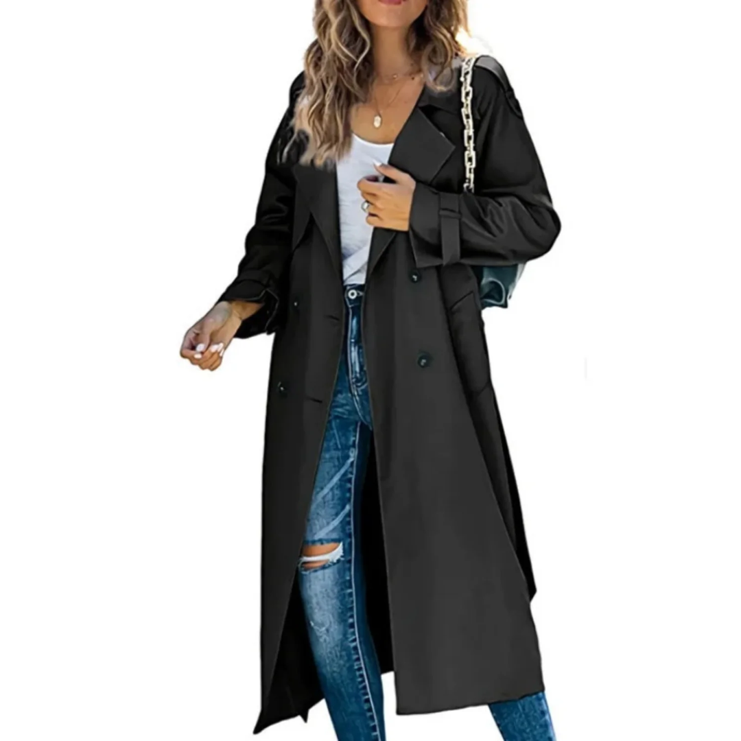 Meghan | Trench Longue Pour Femme | Imperméable