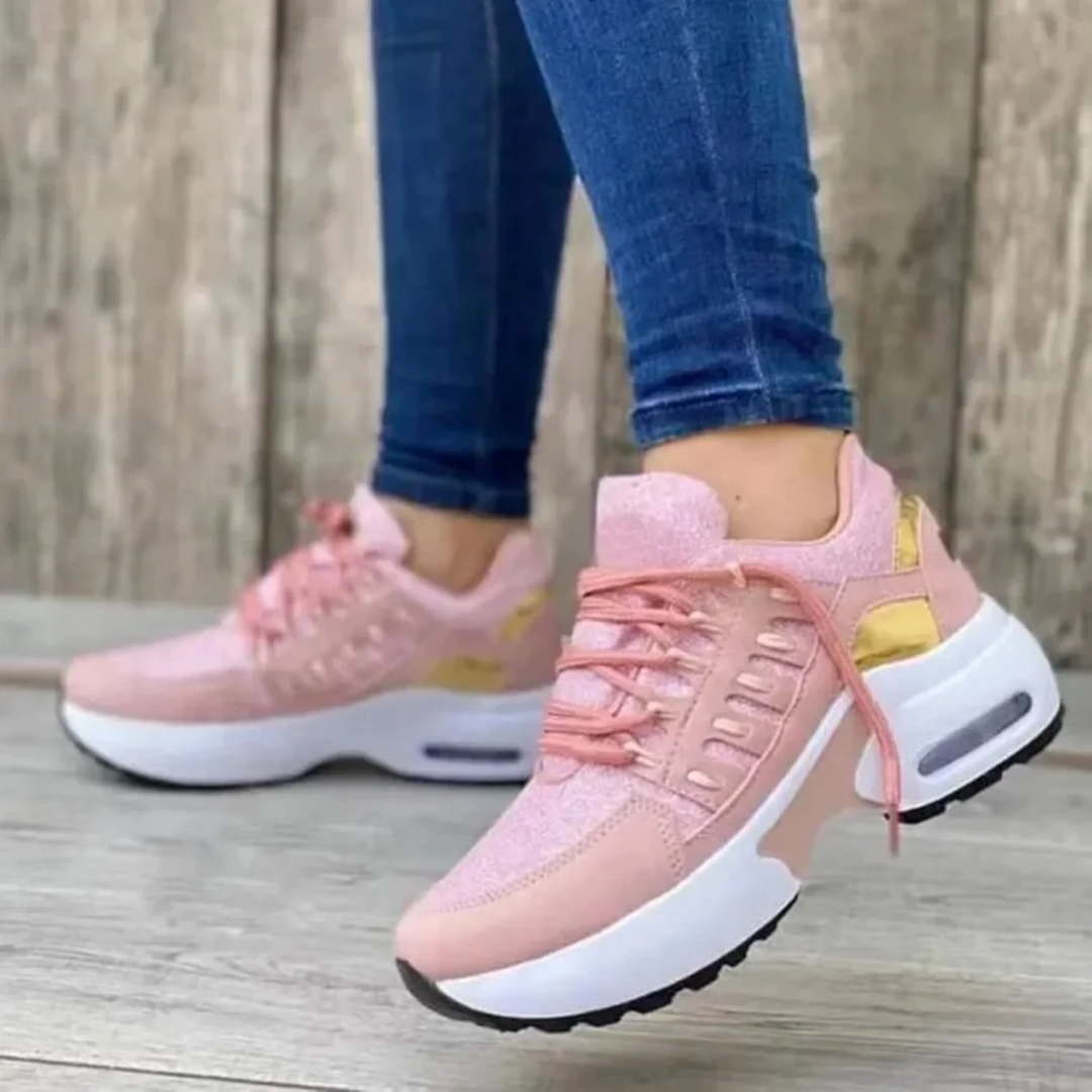 Myriane | Baskets Lacets Pour Femme | Confort
