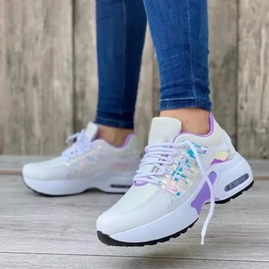 Myriane | Baskets Lacets Pour Femme | Confort