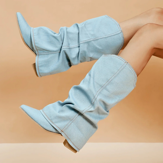 Netty | Bottines Hautes Pour Femme | Plateforme