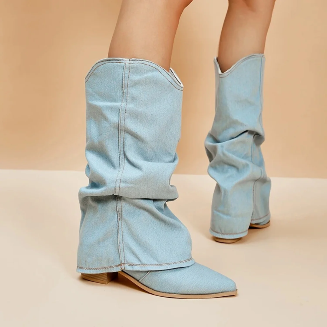 Netty | Bottines Hautes Pour Femme | Plateforme
