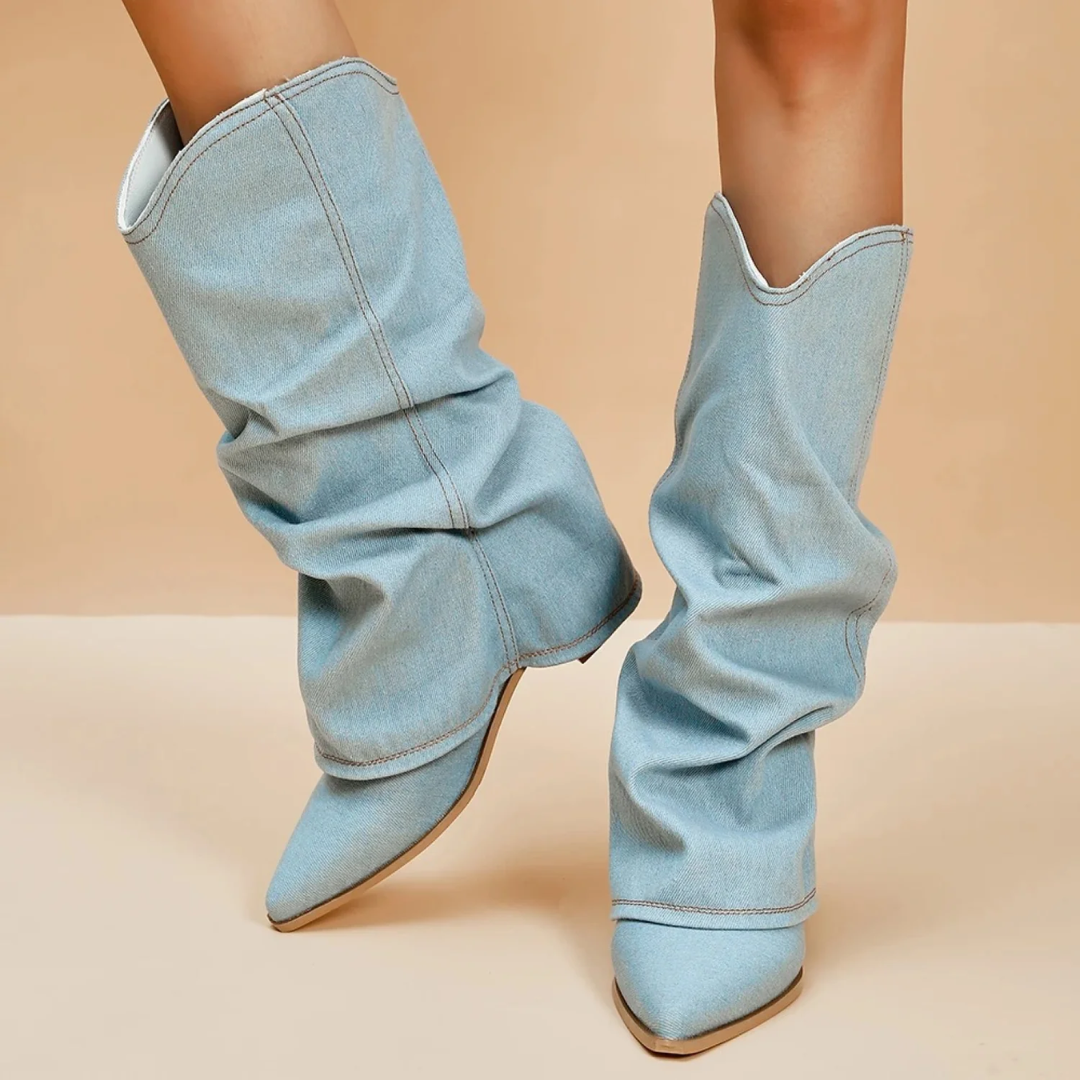 Netty | Bottines Hautes Pour Femme | Plateforme