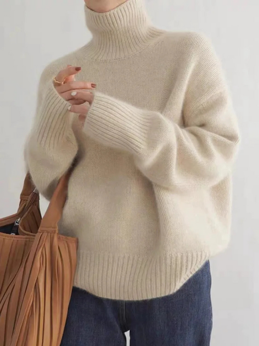 Pull Col Roulé Pour Femme | Chaud