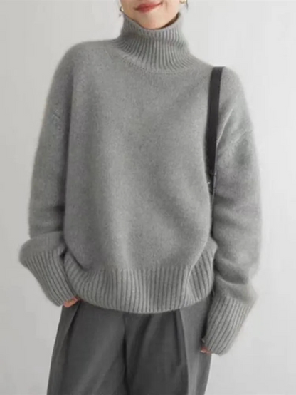 Pull Col Roulé Pour Femme | Chaud