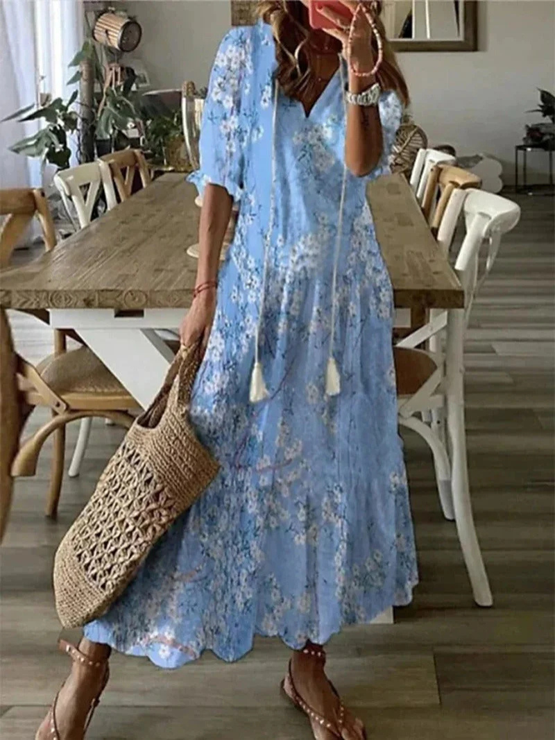 Robe d'été Charmant Pour Femme | Maxi