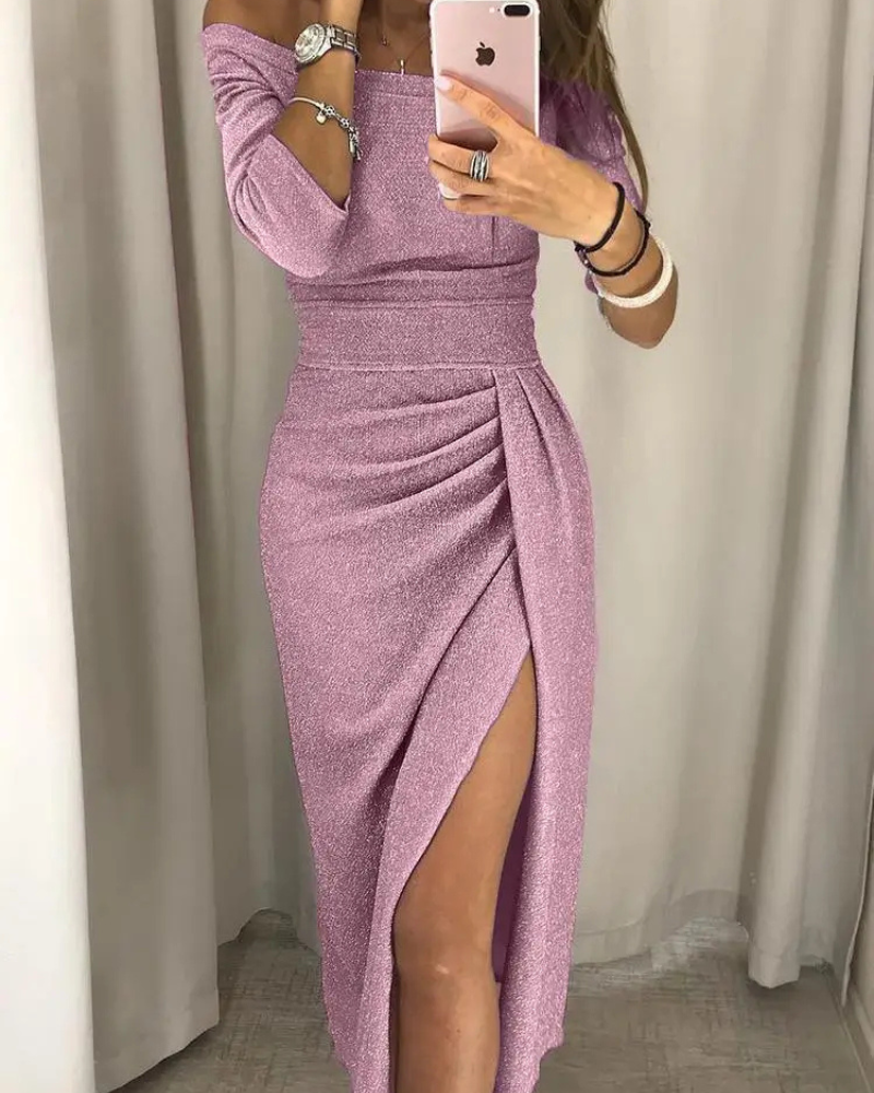 Robe de Soirée Captivant Pour Femme | Maxi