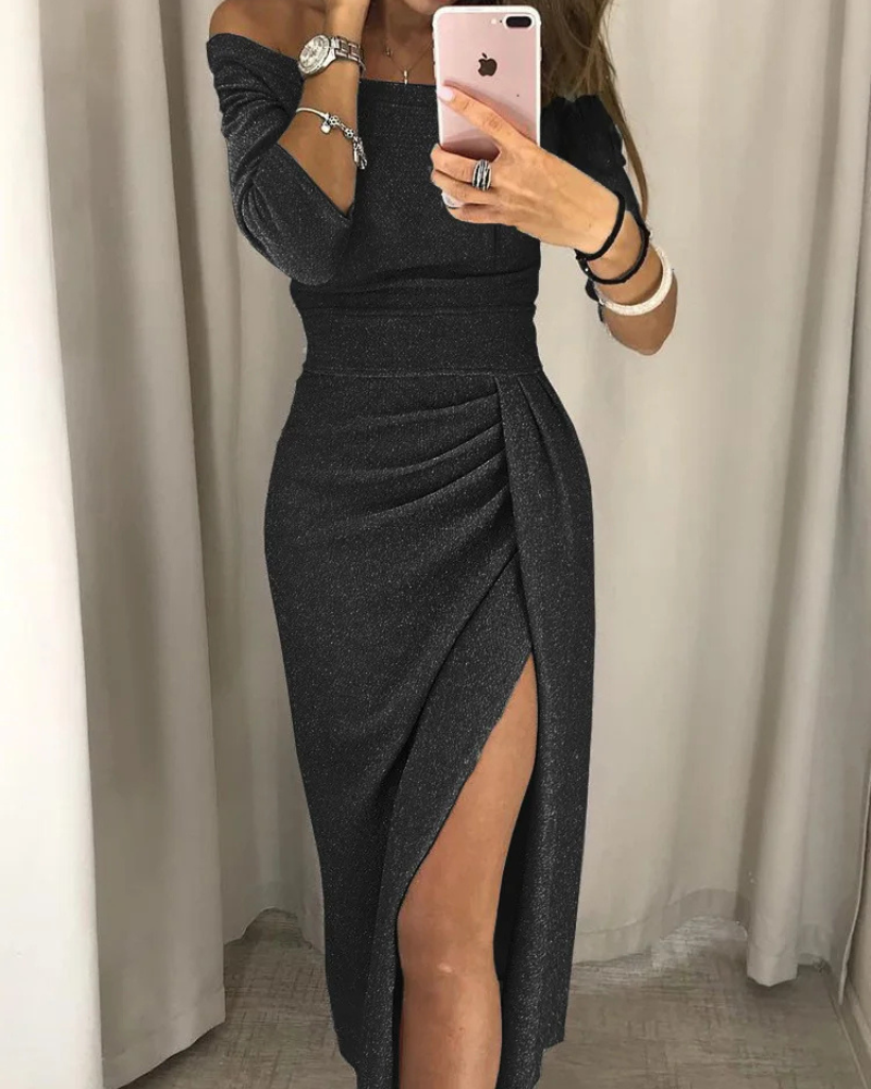 Robe de Soirée Captivant Pour Femme | Maxi