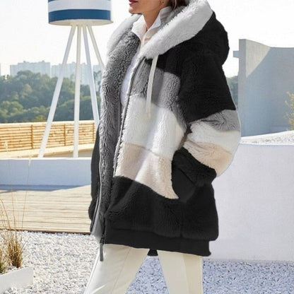 Madelaine | Veste Peluche pour Femme | Hiver