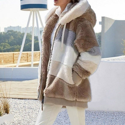 Madelaine | Veste Peluche pour Femme | Hiver