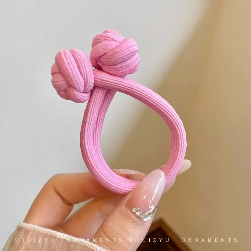 Chouchou Élastique en Tissu Haute Élasticité pour Femme