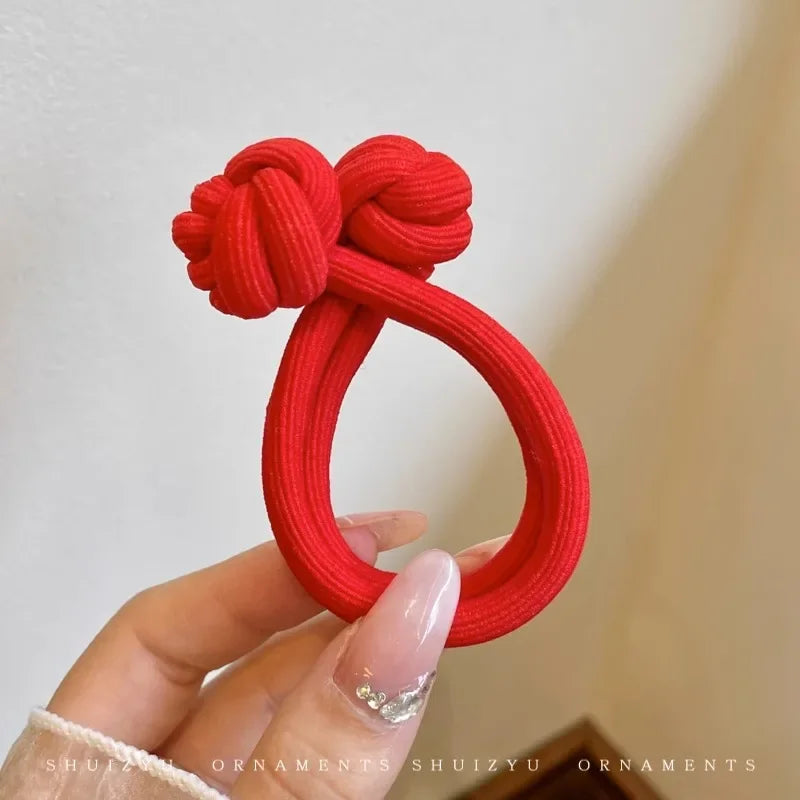 Chouchou Élastique en Tissu Haute Élasticité pour Femme