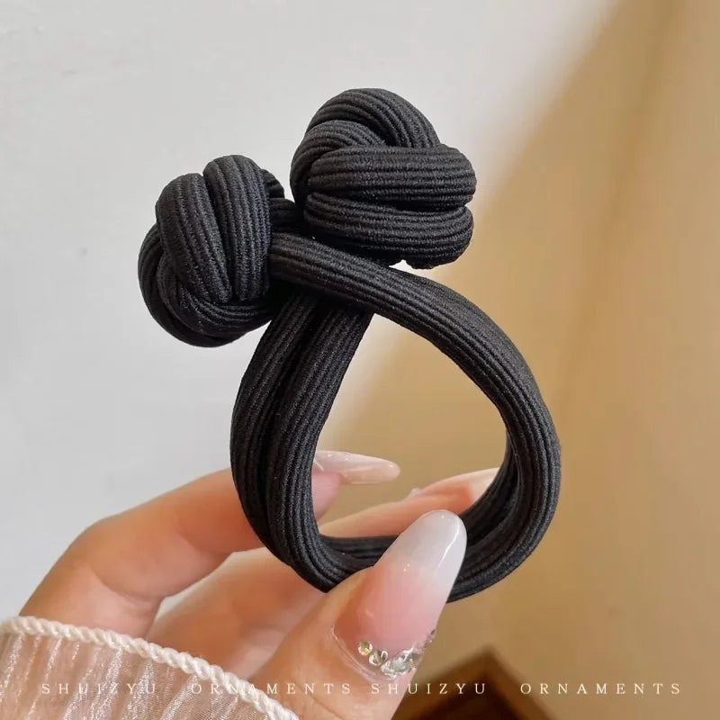 Chouchou Élastique en Tissu Haute Élasticité pour Femme