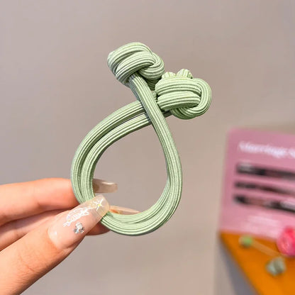 Chouchou Élastique en Tissu Haute Élasticité pour Femme