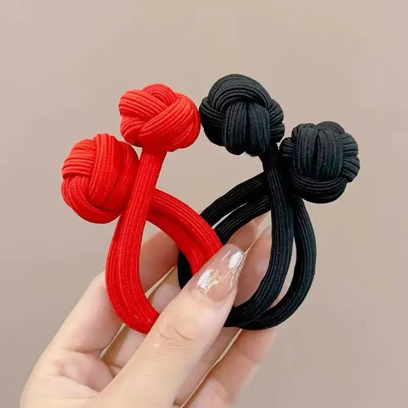 Chouchou Élastique en Tissu Haute Élasticité pour Femme