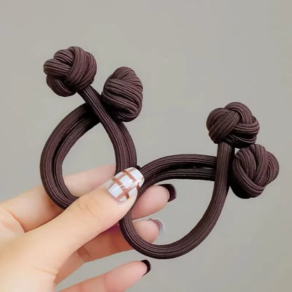 Chouchou Élastique en Tissu Haute Élasticité pour Femme