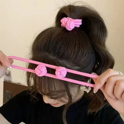 Chouchou Élastique en Tissu Haute Élasticité pour Femme