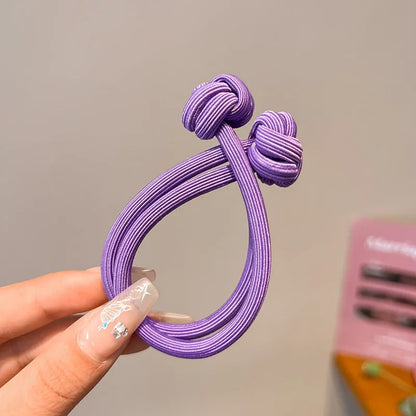 Chouchou Élastique en Tissu Haute Élasticité pour Femme