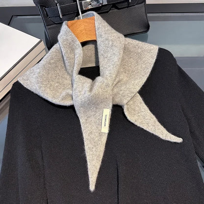 Écharpe Longue 100% Laine Hiver pour Femme Style Pashmina Châle