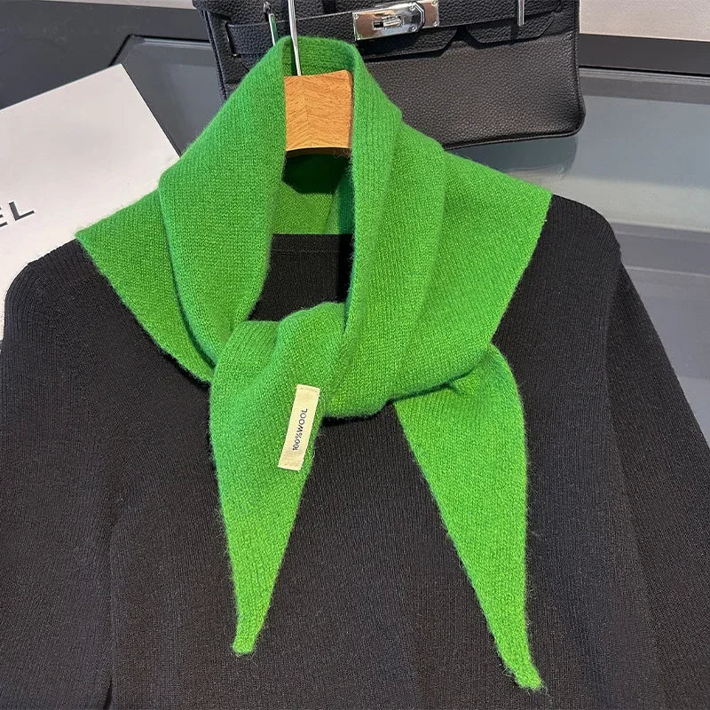 Écharpe Longue 100% Laine Hiver pour Femme Style Pashmina Châle