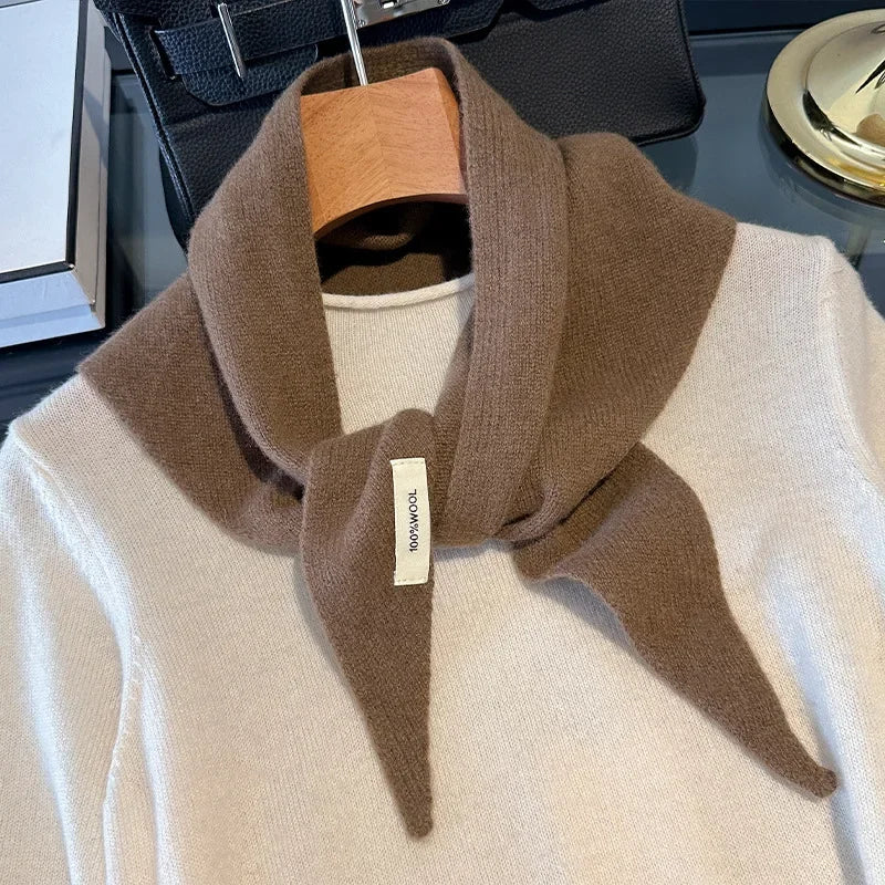 Écharpe Longue 100% Laine Hiver pour Femme Style Pashmina Châle
