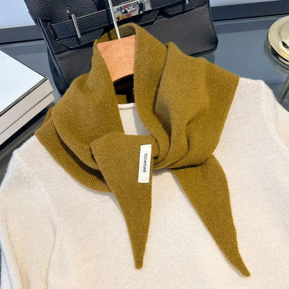 Écharpe Longue 100% Laine Hiver pour Femme Style Pashmina Châle