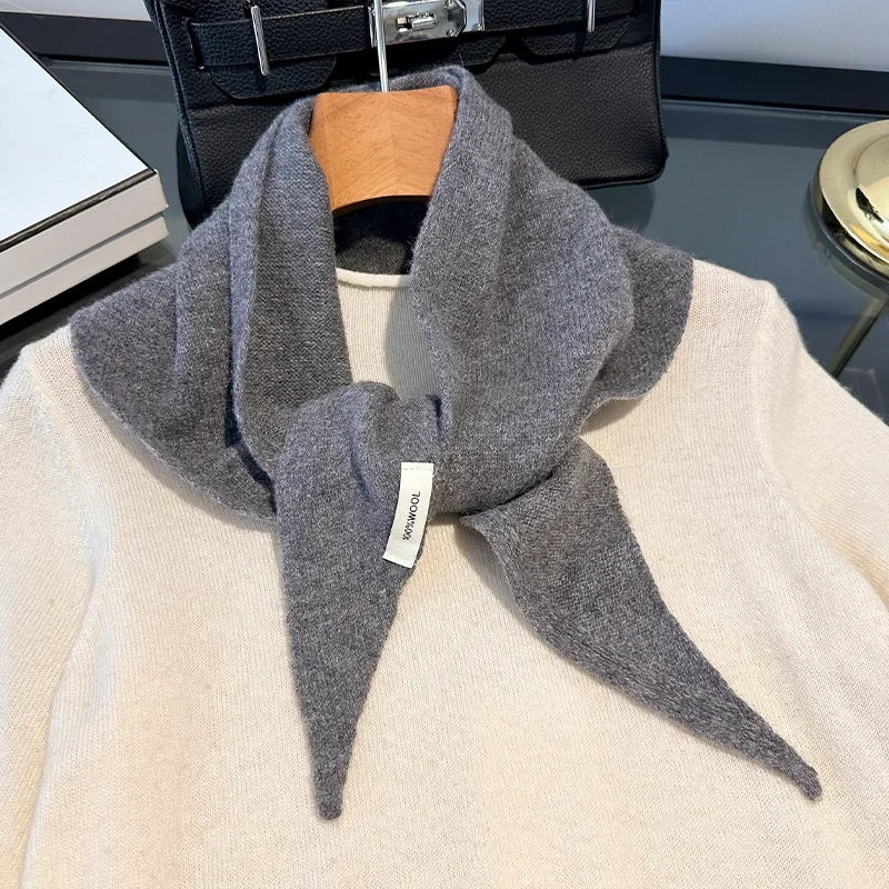 Écharpe Longue 100% Laine Hiver pour Femme Style Pashmina Châle