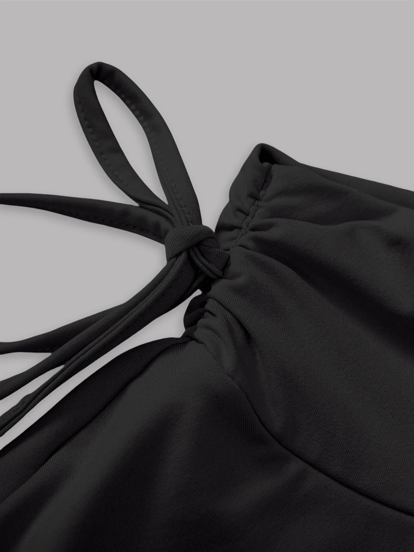 Jupe Courte Taille Haute en Maille Stretch Coupe Ajustée