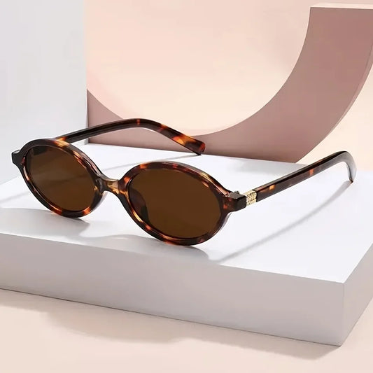 Lunettes Ovales Y2K Petite Monture Vintage UV400