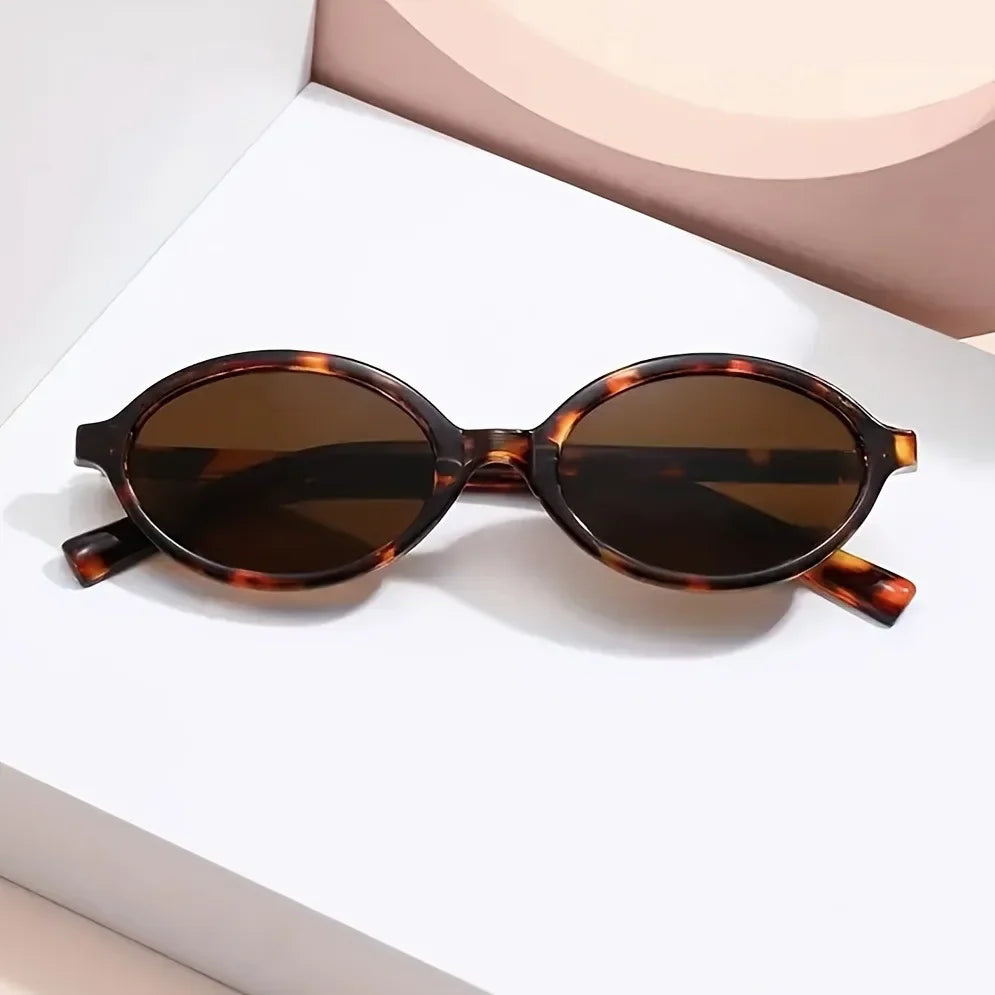 Lunettes Ovales Y2K Petite Monture Vintage UV400