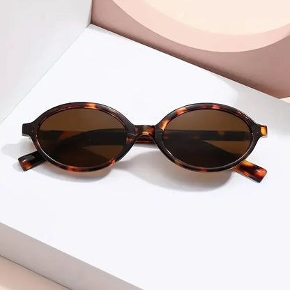 Lunettes Ovales Y2K Petite Monture Vintage UV400