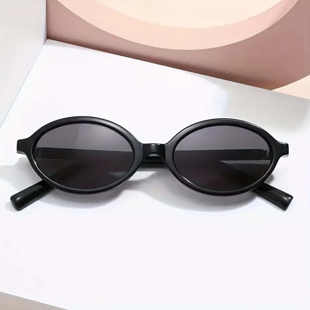 Lunettes Ovales Y2K Petite Monture Vintage UV400