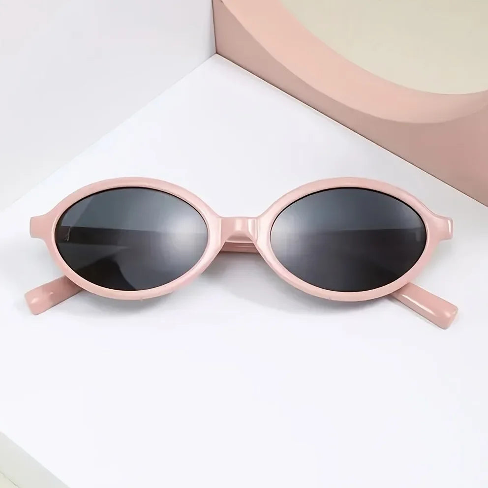 Lunettes Ovales Y2K Petite Monture Vintage UV400