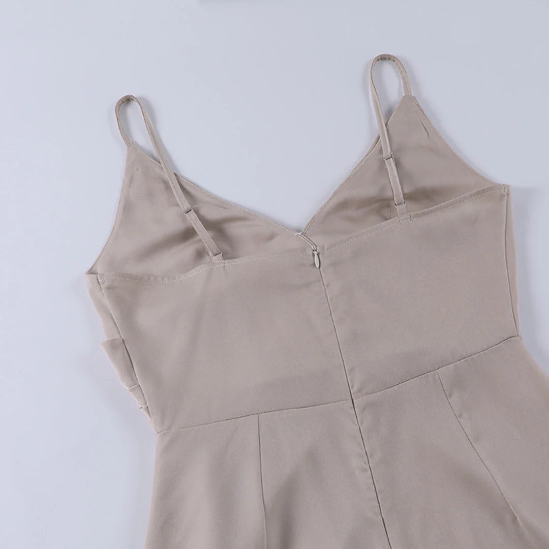 Robe Longue d'Invitée de Mariage Fendue pour Femme — photo 6