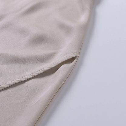 Robe Longue d'Invitée de Mariage Fendue pour Femme — photo 8