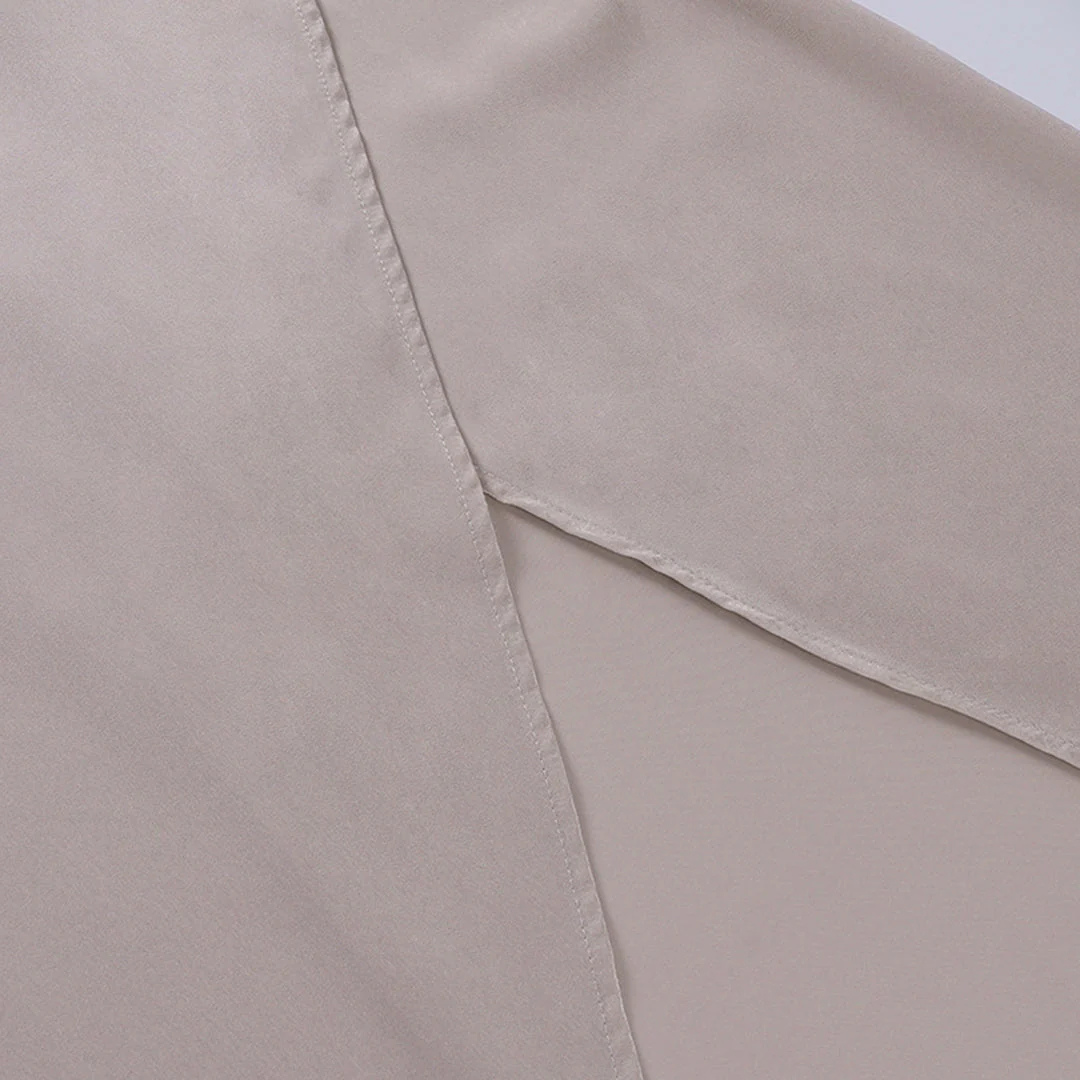 Robe Longue d'Invitée de Mariage Fendue pour Femme — photo 10