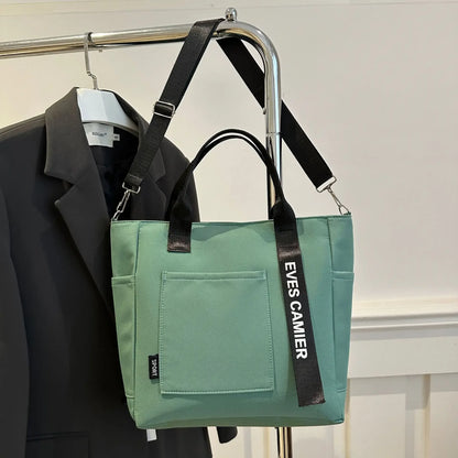 Sac Fourre-Tout en Nylon Imperméable à Bandoulière Grande Capacité